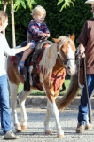 Jennifer Garner Takes Her Family to a Community Party 