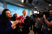 Tony Abbott bei Wahlkampagne in Adelaide