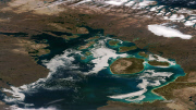 View of Melting Ice of the Northwest Passage
