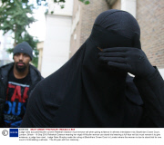 Judge rules accused Muslim convert Rebekah Dawson must remove veil when giving evidence in witness intimidation trial, Blackfriars Crown Court, London, Britain - 16 Sep 2013