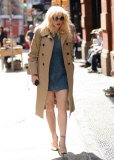 Courtney Love Spotted in Soho