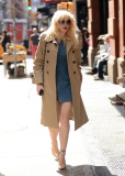 Courtney Love Spotted in Soho