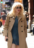 Courtney Love Spotted in Soho