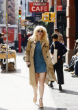 Courtney Love Spotted in Soho