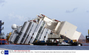 Costa Concordia salvage operation, Giglio Porto, Italy - 17 Sep 2013