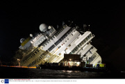 Costa Concordia salvage operation, Giglio Porto, Italy - 17 Sep 2013