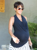 Halle Berry ready to pop!