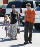 Halle Berry ready to pop!