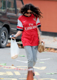 Eliza Doolittle out and about, London, Britain - 01 Oct 2013