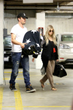 Fergie and Josh Duhamel take Axl to the Doctor's