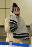 Katy Perry has a shy LAX arrival