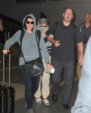 Katy Perry has a shy LAX arrival