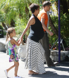Halle Berry ready to pop!