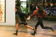 *EXCLUSIVE* Kylie Jenner and Jaden Smith go Hand In Hand