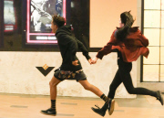 *EXCLUSIVE* Kylie Jenner and Jaden Smith go Hand In Hand