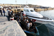 Around thousand immigrants arriving by boat in Lampedusa every day