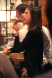 *EXCLUSIVE* Alessandra Ambrosio enjoys a pizza with the family at GTA