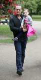 EXC: TOM HANKS TAKES HIS GRANDDAUGHTER TO HYDE PARK