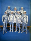  Space Original 7 astronauts in Mercury..........
