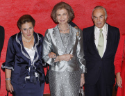 La Reina en el homenaje a su cu¿ado Carlos Zurita