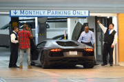 Kanye West and his Dad do Lunch at BOA Steakhouse