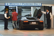 Kanye West and his Dad do Lunch at BOA Steakhouse
