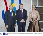 King Willem-Alexander and Queen Maxima Visit Stockholm, Sweden - 14 Oct 2013