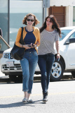 Courteney Cox goes Jaywalking after lunch