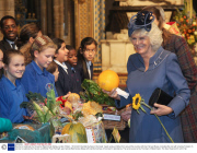 Service to Celebrate the Harvest at Westminster Abbey, London, Britain - 16 Oct 2013