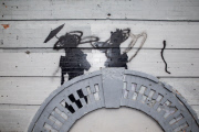 Banksy strikes again as NYPD ramps up hunt