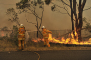 Im Kampf gegen das Feuer: Buschfeuer in Australien breitet sich aus  