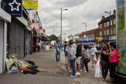 The Landscape of Murder is a photographic series documenting all the sites where murders have occurred in London, between January 1st, 2011 and December 31st, 2012.