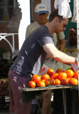 Jason Priestley Takes His Kids To The Farmer's Market 