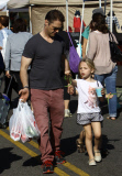 Jason Priestley Takes His Kids To The Farmer's Market 