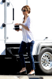 Jessica Biel keeps a tight schedule for "Shiva and May"