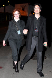 *EXCLUSIVE* Christina Hendricks and Geoffrey Arend attend the "Atoms for Peace" concert