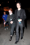*EXCLUSIVE* Christina Hendricks and Geoffrey Arend attend the "Atoms for Peace" concert