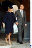 The christening of Prince George, Chapel Royal, St James's Palace, London, Britain - 23 Oct 2013