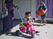 Gypsy camp where little Maria was found