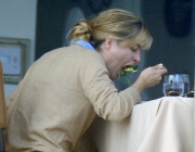 Selma Blair Dines And Shops Alone 