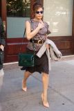 Eva Mendes Spotted Leaving The Greenwich Hotel