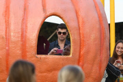 Robin Thicke and Paula Patton get into the Halloween Spirit with Julian