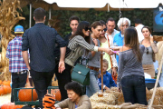 Robin Thicke and Paula Patton get into the Halloween Spirit with Julian