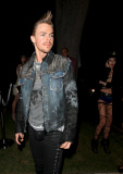 Derek Hough Goes Punk At Halloween Costume Party
