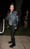 Derek Hough Goes Punk At Halloween Costume Party