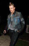 Derek Hough Goes Punk At Halloween Costume Party
