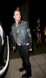 Derek Hough Goes Punk At Halloween Costume Party
