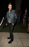 Derek Hough Goes Punk At Halloween Costume Party