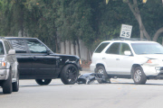 David Beckham crashes his new Range Rover