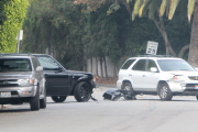 David Beckham crashes his new Range Rover